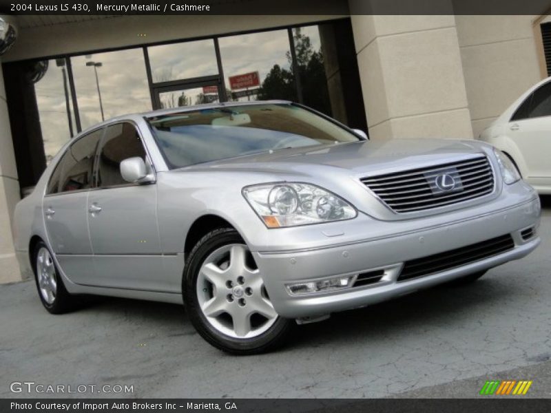 Mercury Metallic / Cashmere 2004 Lexus LS 430