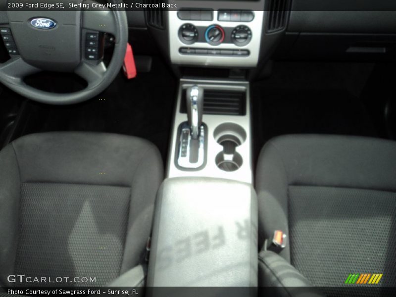 Sterling Grey Metallic / Charcoal Black 2009 Ford Edge SE