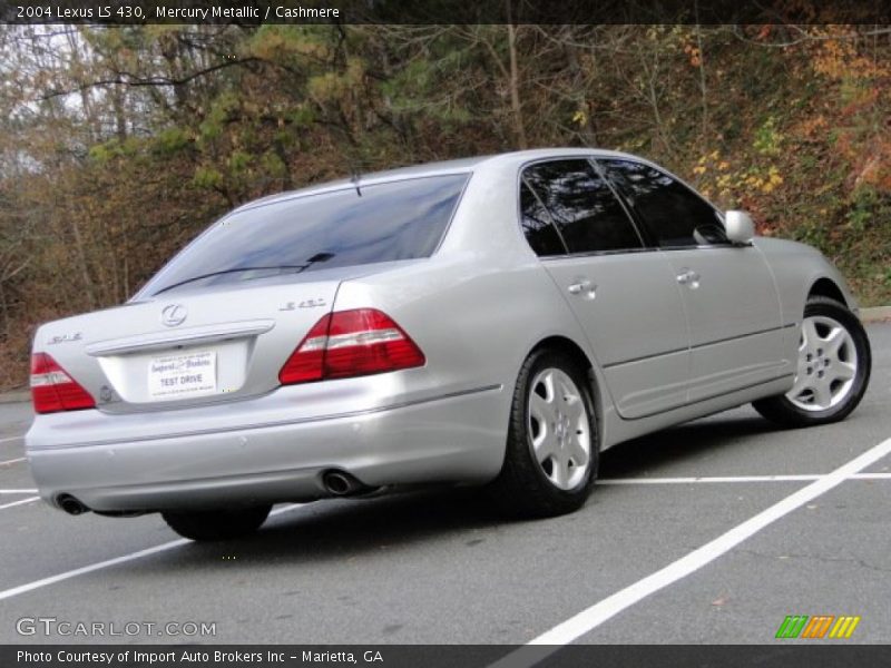Mercury Metallic / Cashmere 2004 Lexus LS 430