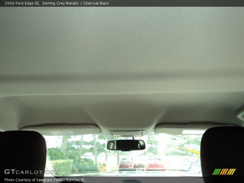 Sterling Grey Metallic / Charcoal Black 2009 Ford Edge SE
