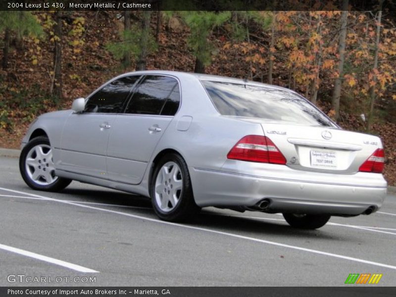 Mercury Metallic / Cashmere 2004 Lexus LS 430