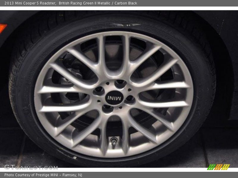 British Racing Green II Metallic / Carbon Black 2013 Mini Cooper S Roadster