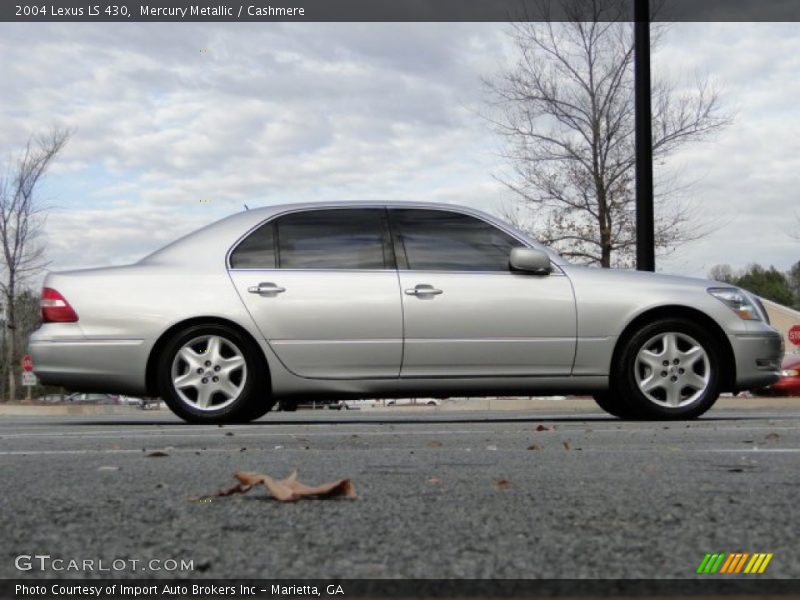 Mercury Metallic / Cashmere 2004 Lexus LS 430