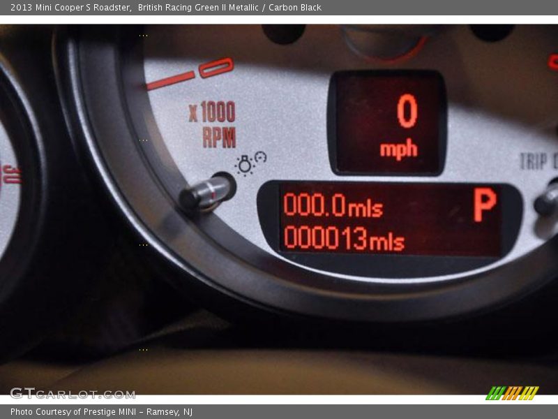 British Racing Green II Metallic / Carbon Black 2013 Mini Cooper S Roadster