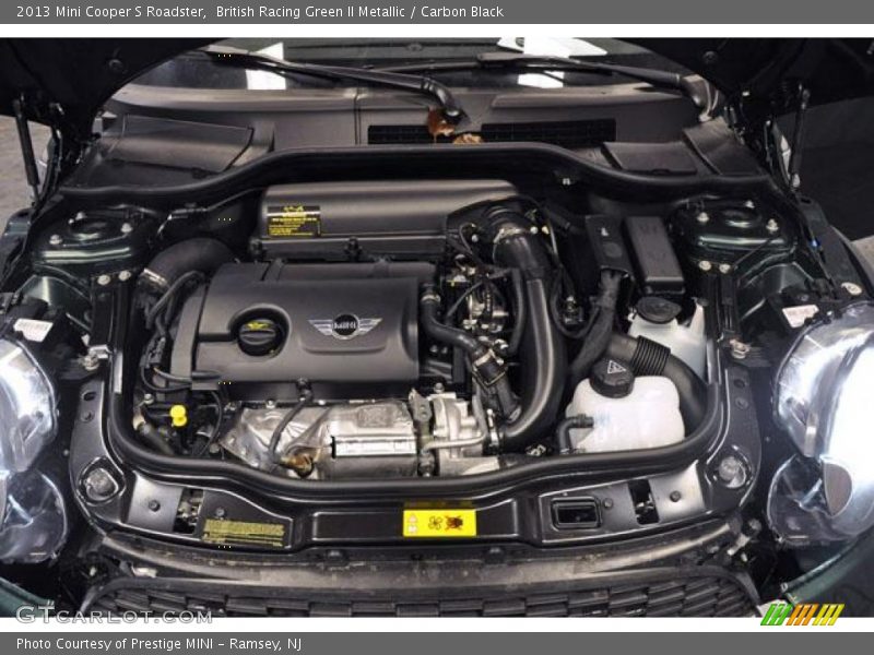 British Racing Green II Metallic / Carbon Black 2013 Mini Cooper S Roadster