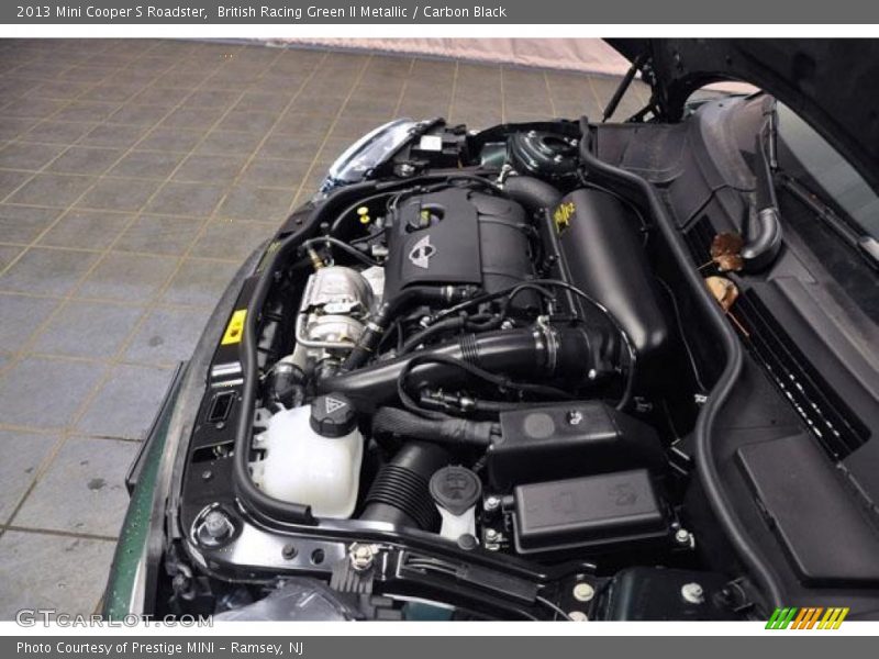 British Racing Green II Metallic / Carbon Black 2013 Mini Cooper S Roadster