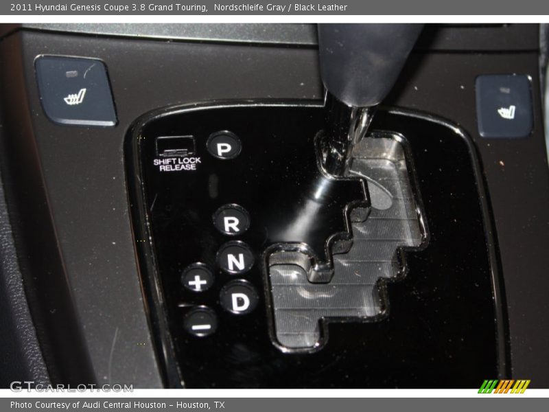 Nordschleife Gray / Black Leather 2011 Hyundai Genesis Coupe 3.8 Grand Touring