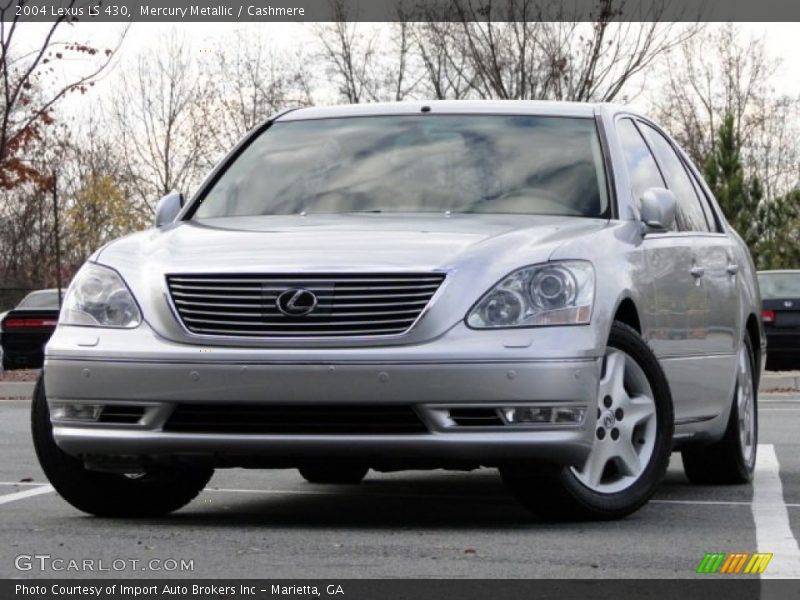 Mercury Metallic / Cashmere 2004 Lexus LS 430