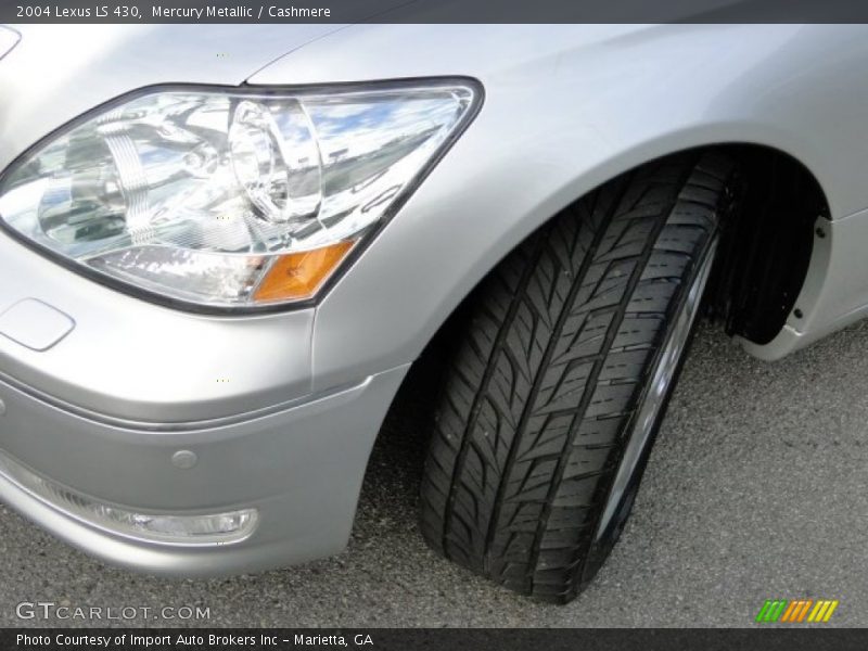 Mercury Metallic / Cashmere 2004 Lexus LS 430