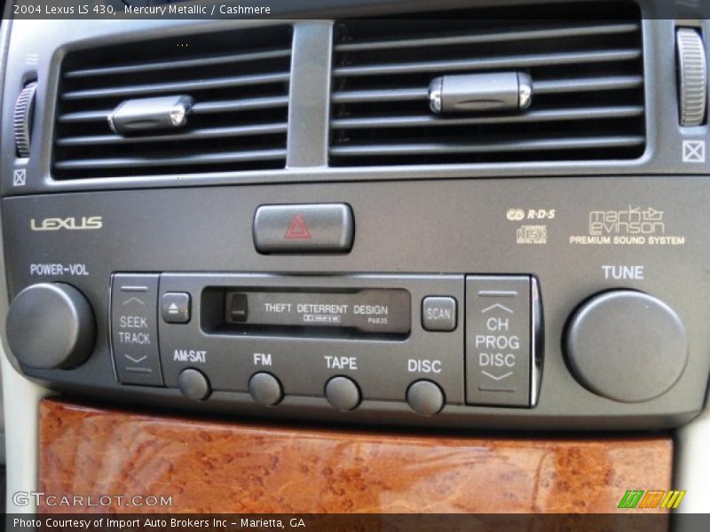 Controls of 2004 LS 430