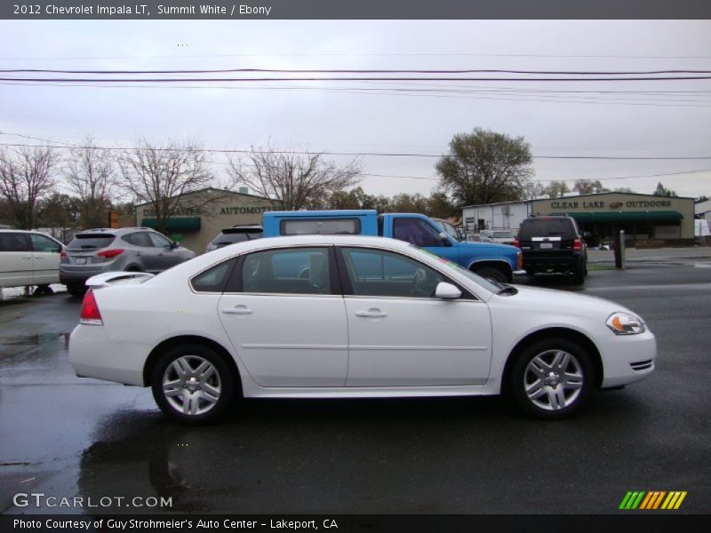 Summit White / Ebony 2012 Chevrolet Impala LT