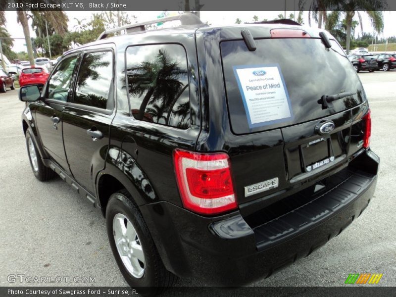 Black / Stone 2010 Ford Escape XLT V6