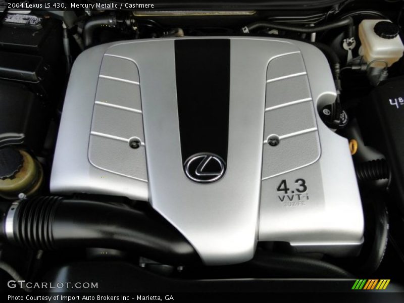  2004 LS 430 Engine - 4.3 Liter DOHC 32-Valve V8