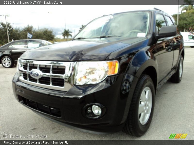 Black / Stone 2010 Ford Escape XLT V6