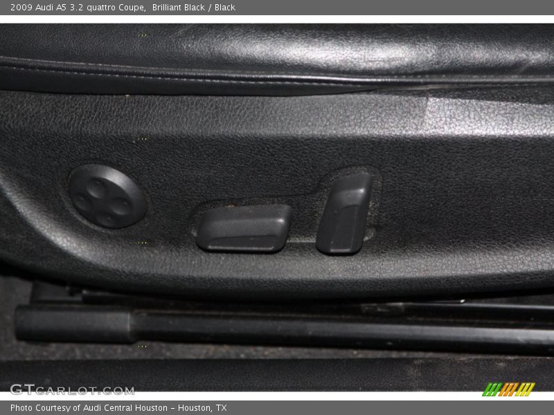 Brilliant Black / Black 2009 Audi A5 3.2 quattro Coupe