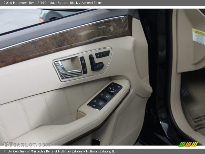 Black / Almond Beige 2010 Mercedes-Benz E 350 4Matic Sedan