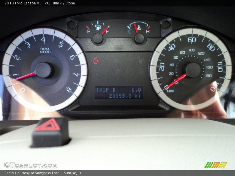 Black / Stone 2010 Ford Escape XLT V6