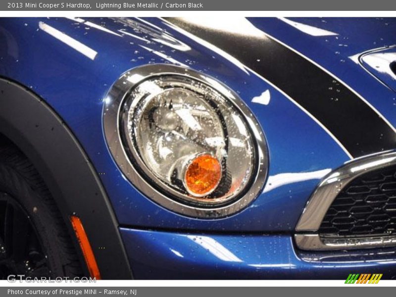 Lightning Blue Metallic / Carbon Black 2013 Mini Cooper S Hardtop