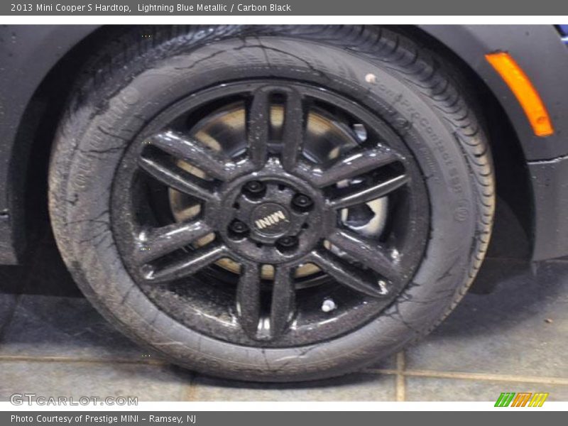 Lightning Blue Metallic / Carbon Black 2013 Mini Cooper S Hardtop