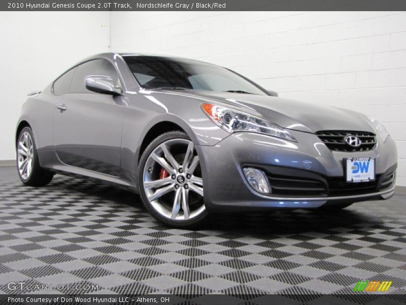 Nordschleife Gray / Black/Red 2010 Hyundai Genesis Coupe 2.0T Track