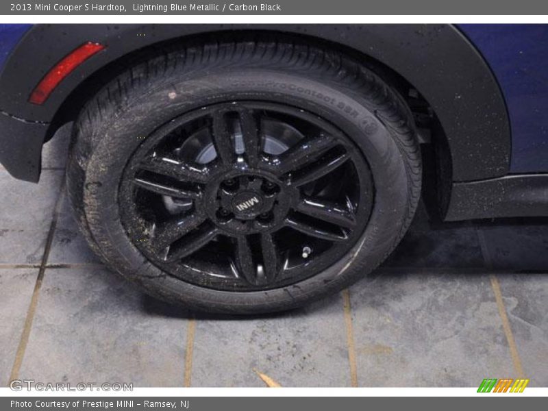 Lightning Blue Metallic / Carbon Black 2013 Mini Cooper S Hardtop