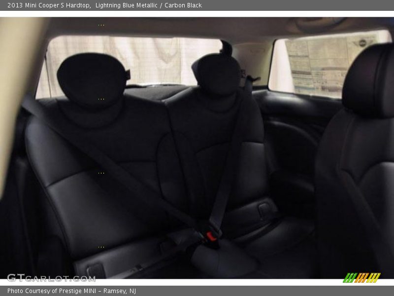 Lightning Blue Metallic / Carbon Black 2013 Mini Cooper S Hardtop