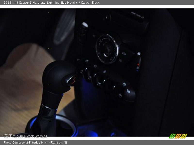 Lightning Blue Metallic / Carbon Black 2013 Mini Cooper S Hardtop