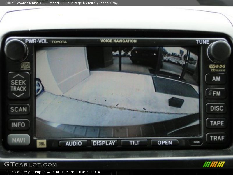 Blue Mirage Metallic / Stone Gray 2004 Toyota Sienna XLE Limited