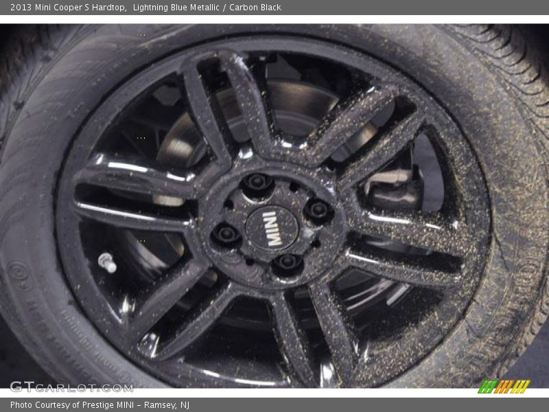 Lightning Blue Metallic / Carbon Black 2013 Mini Cooper S Hardtop