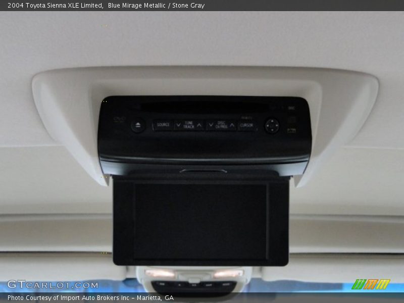 Blue Mirage Metallic / Stone Gray 2004 Toyota Sienna XLE Limited