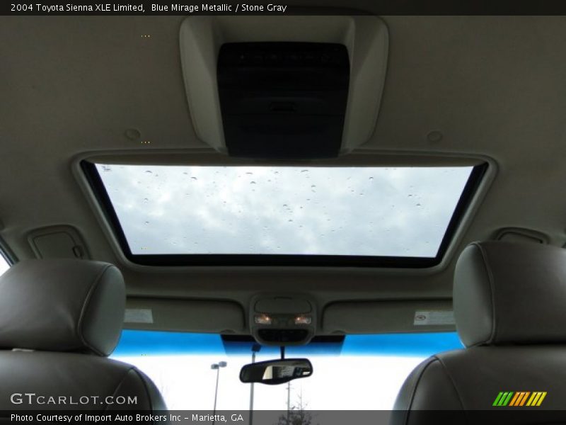 Blue Mirage Metallic / Stone Gray 2004 Toyota Sienna XLE Limited
