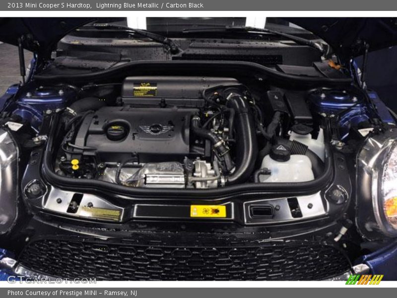 Lightning Blue Metallic / Carbon Black 2013 Mini Cooper S Hardtop