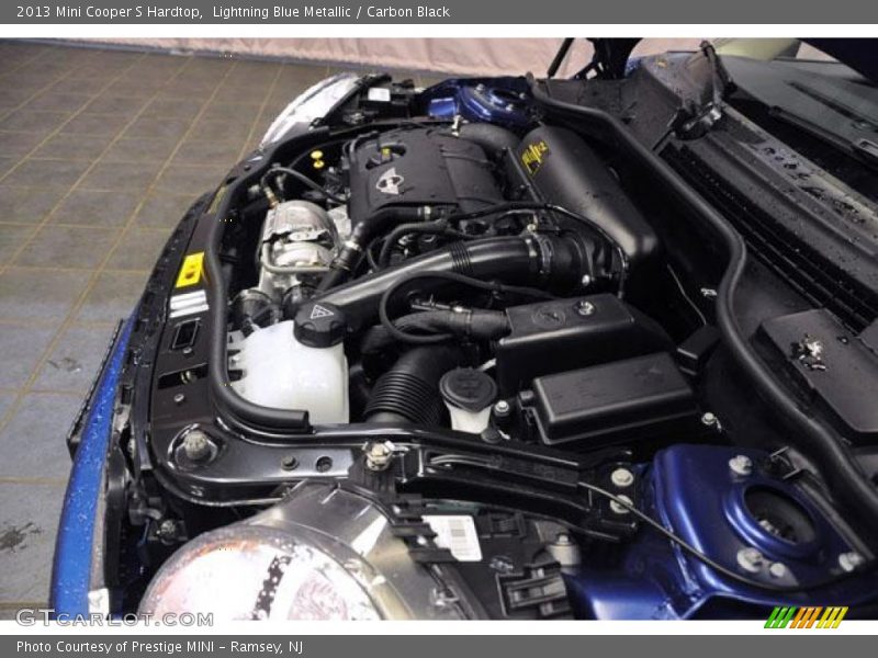 Lightning Blue Metallic / Carbon Black 2013 Mini Cooper S Hardtop