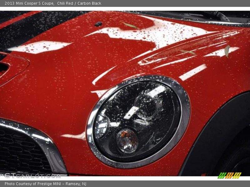 Chili Red / Carbon Black 2013 Mini Cooper S Coupe
