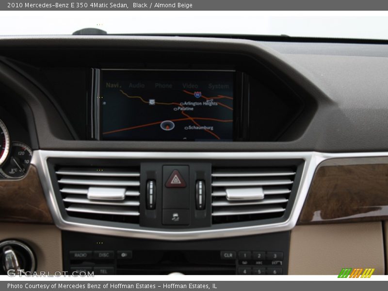 Black / Almond Beige 2010 Mercedes-Benz E 350 4Matic Sedan