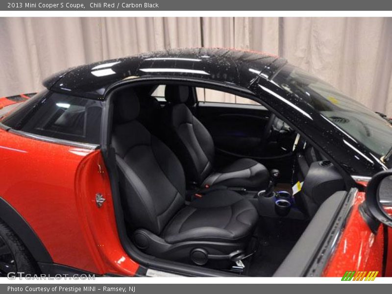 Chili Red / Carbon Black 2013 Mini Cooper S Coupe