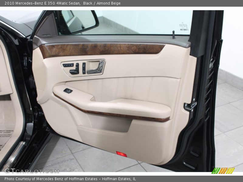 Black / Almond Beige 2010 Mercedes-Benz E 350 4Matic Sedan