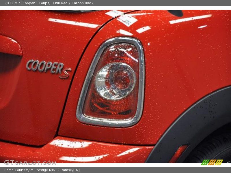 Chili Red / Carbon Black 2013 Mini Cooper S Coupe