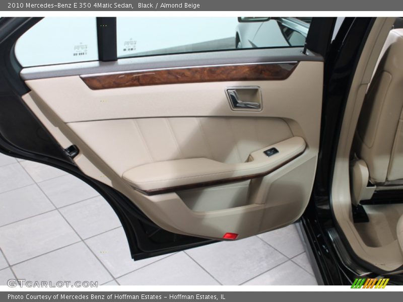Black / Almond Beige 2010 Mercedes-Benz E 350 4Matic Sedan