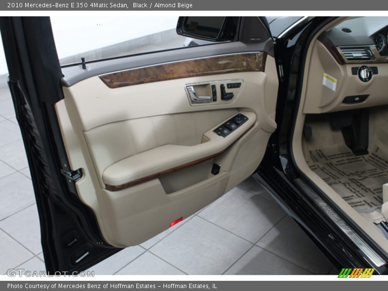 Black / Almond Beige 2010 Mercedes-Benz E 350 4Matic Sedan