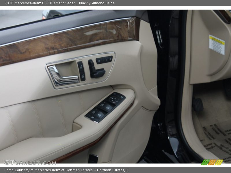 Black / Almond Beige 2010 Mercedes-Benz E 350 4Matic Sedan