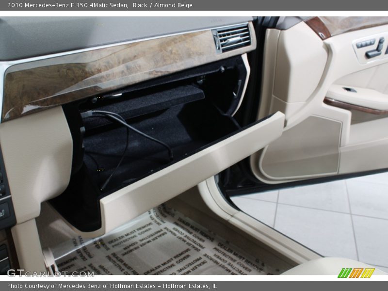 Black / Almond Beige 2010 Mercedes-Benz E 350 4Matic Sedan