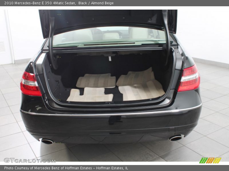 Black / Almond Beige 2010 Mercedes-Benz E 350 4Matic Sedan