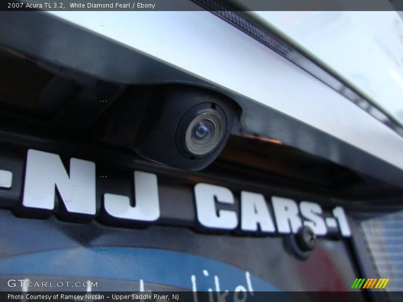 White Diamond Pearl / Ebony 2007 Acura TL 3.2