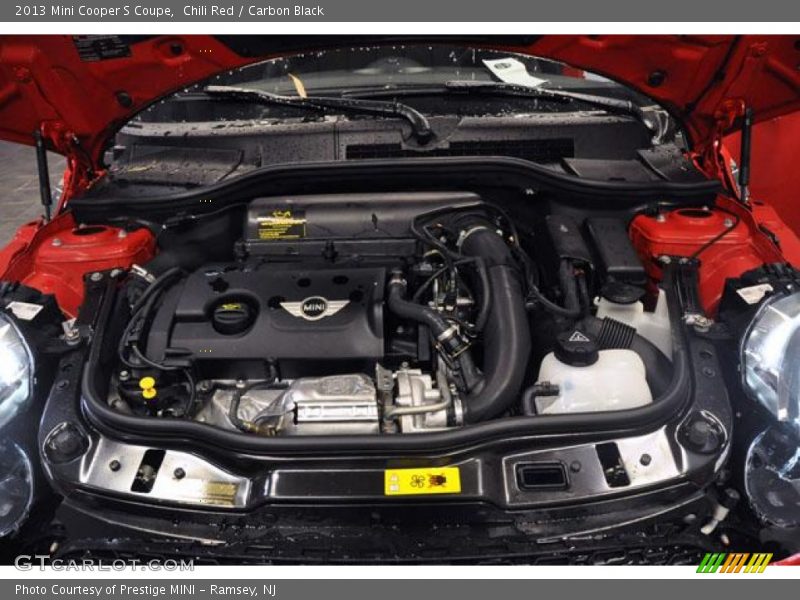  2013 Cooper S Coupe Engine - 1.6 Liter DI Twin-Scroll Turbocharged DOHC 16-Valve VVT 4 Cylinder