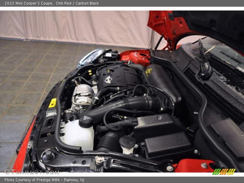  2013 Cooper S Coupe Engine - 1.6 Liter DI Twin-Scroll Turbocharged DOHC 16-Valve VVT 4 Cylinder