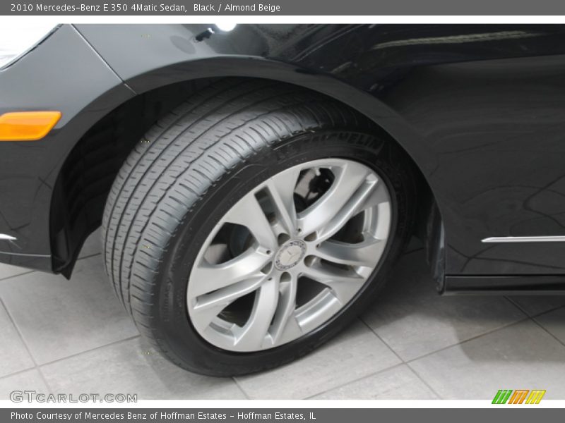Black / Almond Beige 2010 Mercedes-Benz E 350 4Matic Sedan