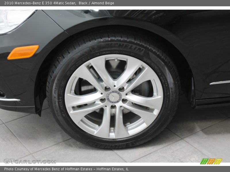 Black / Almond Beige 2010 Mercedes-Benz E 350 4Matic Sedan