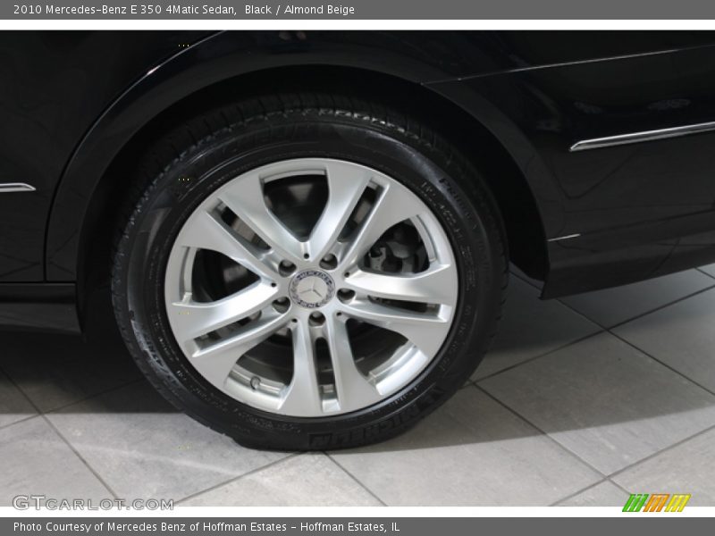 Black / Almond Beige 2010 Mercedes-Benz E 350 4Matic Sedan