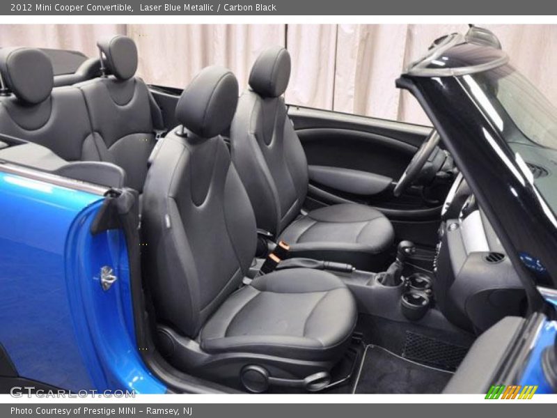 Laser Blue Metallic / Carbon Black 2012 Mini Cooper Convertible